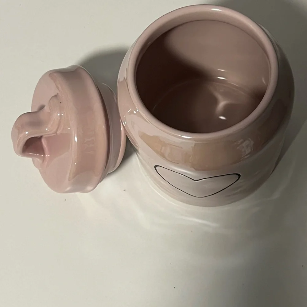 Rae dunn Valentines pink Canister - Picture 4 of 7